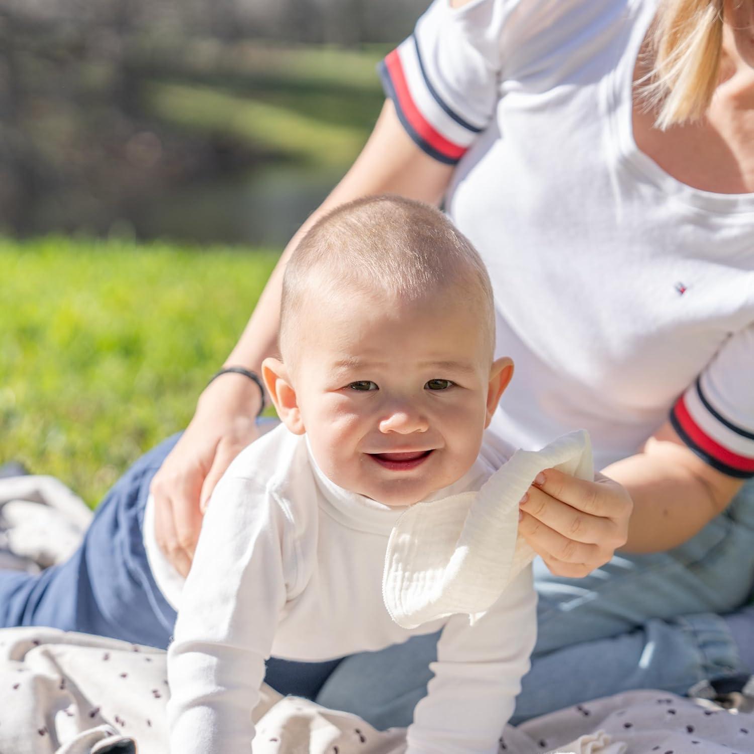 Toallitas Reutilizables de Algodón Orgánico - Paquete de 10