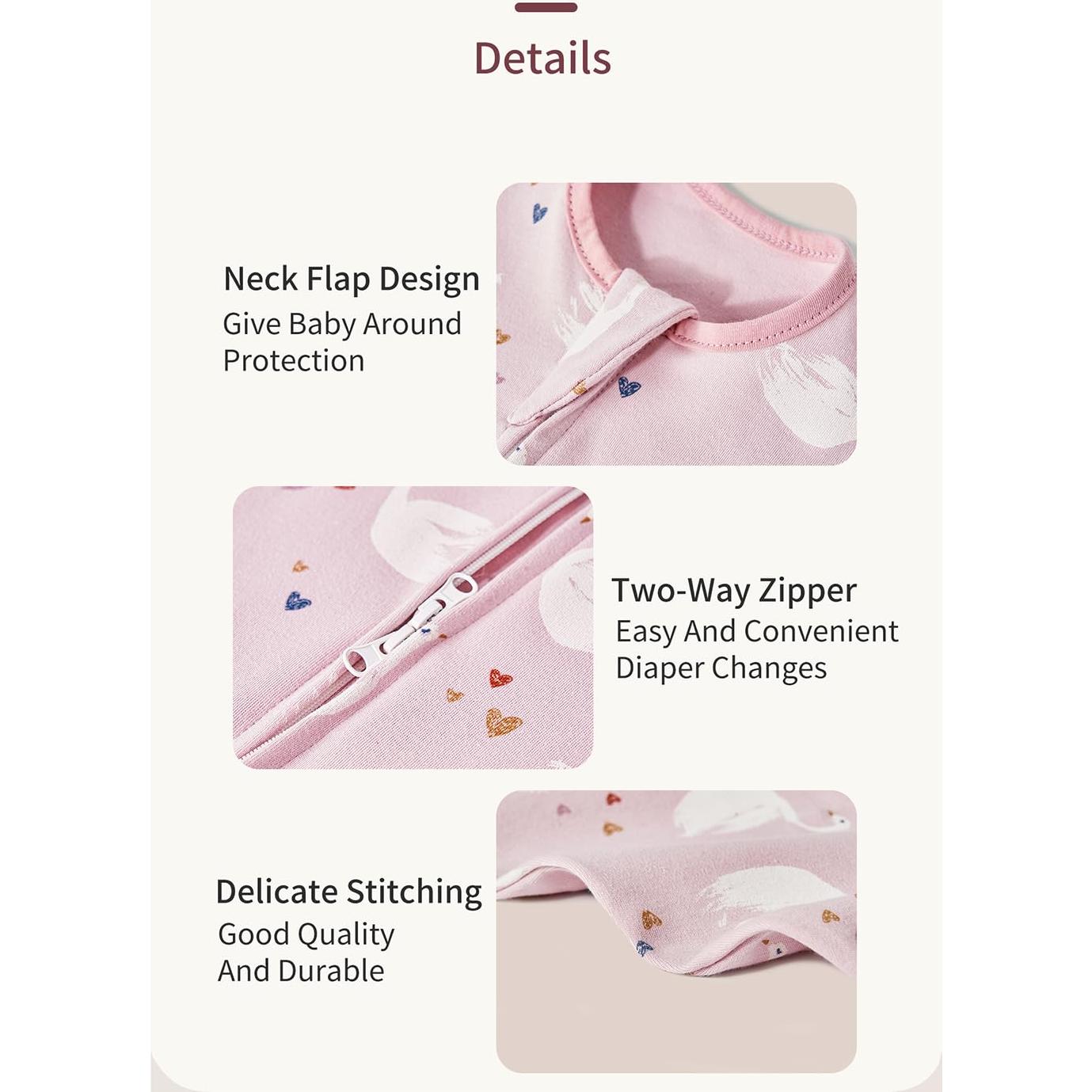 Saco de Dormir para Bebés Insular SU3020 0-3 Meses Algodón