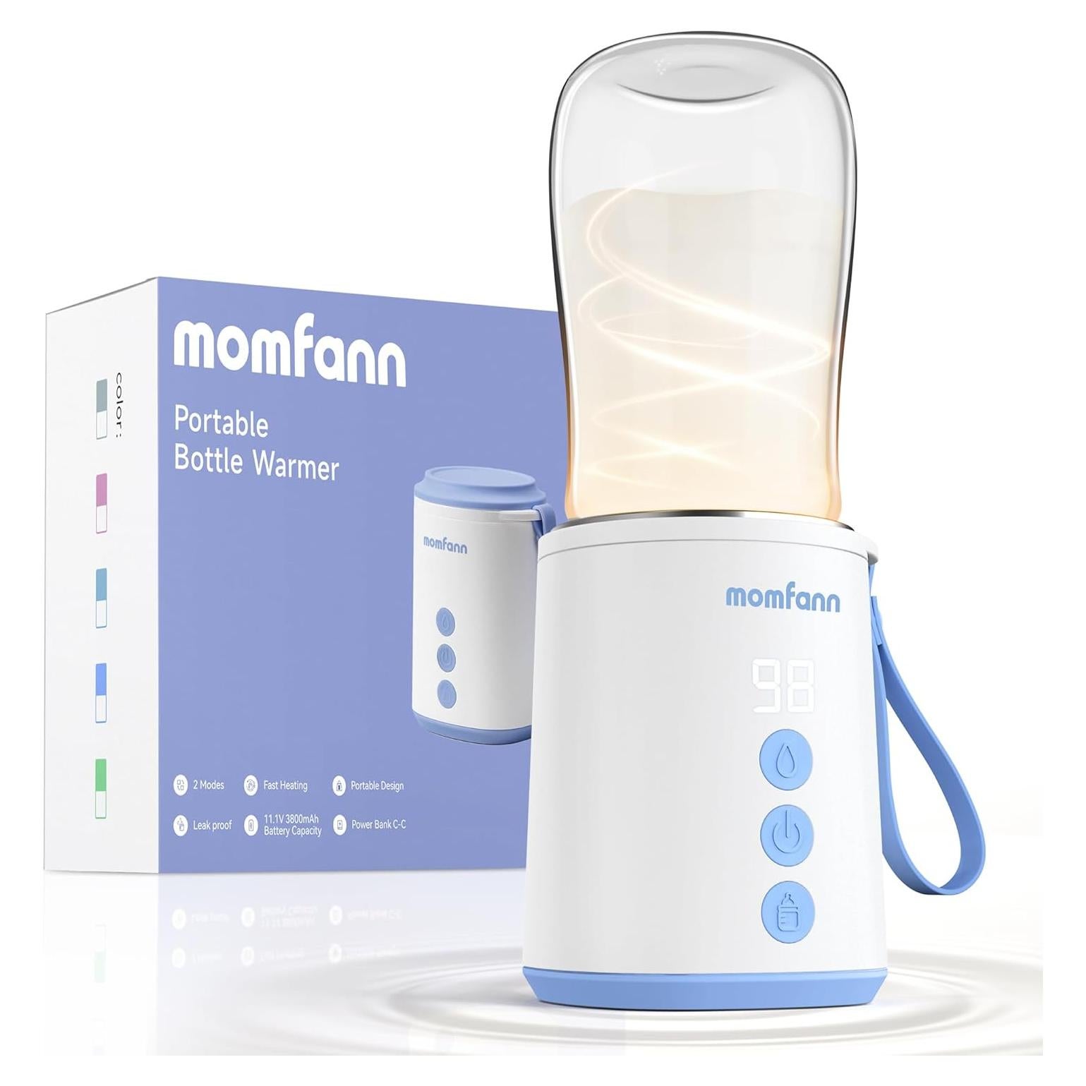 Calentador de Botellas Portátil MOMFANN T5-23D 2 Modos 0.73 kg