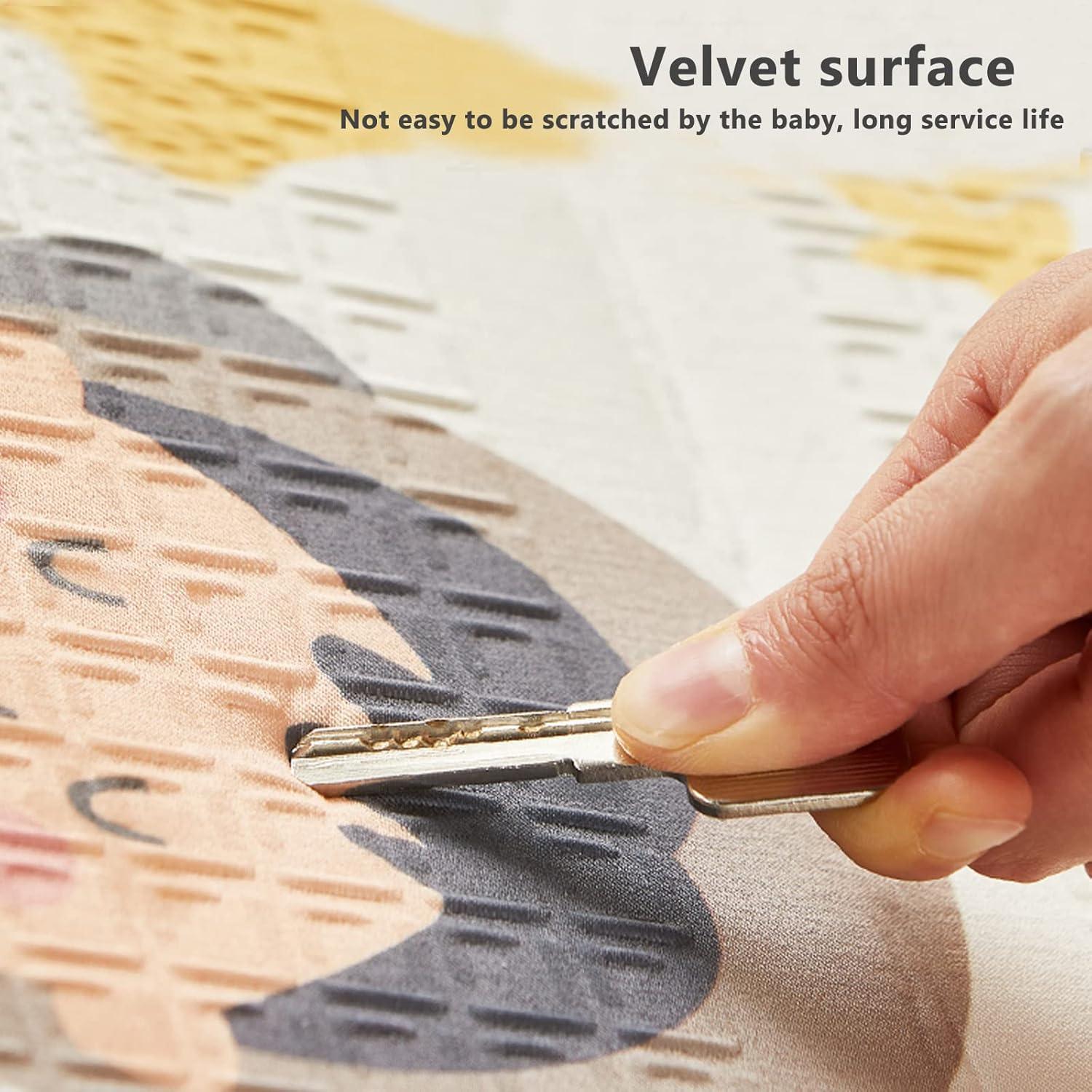 Alfombra de Juego Plegable UANLAUO 180x150 cm Impermeable