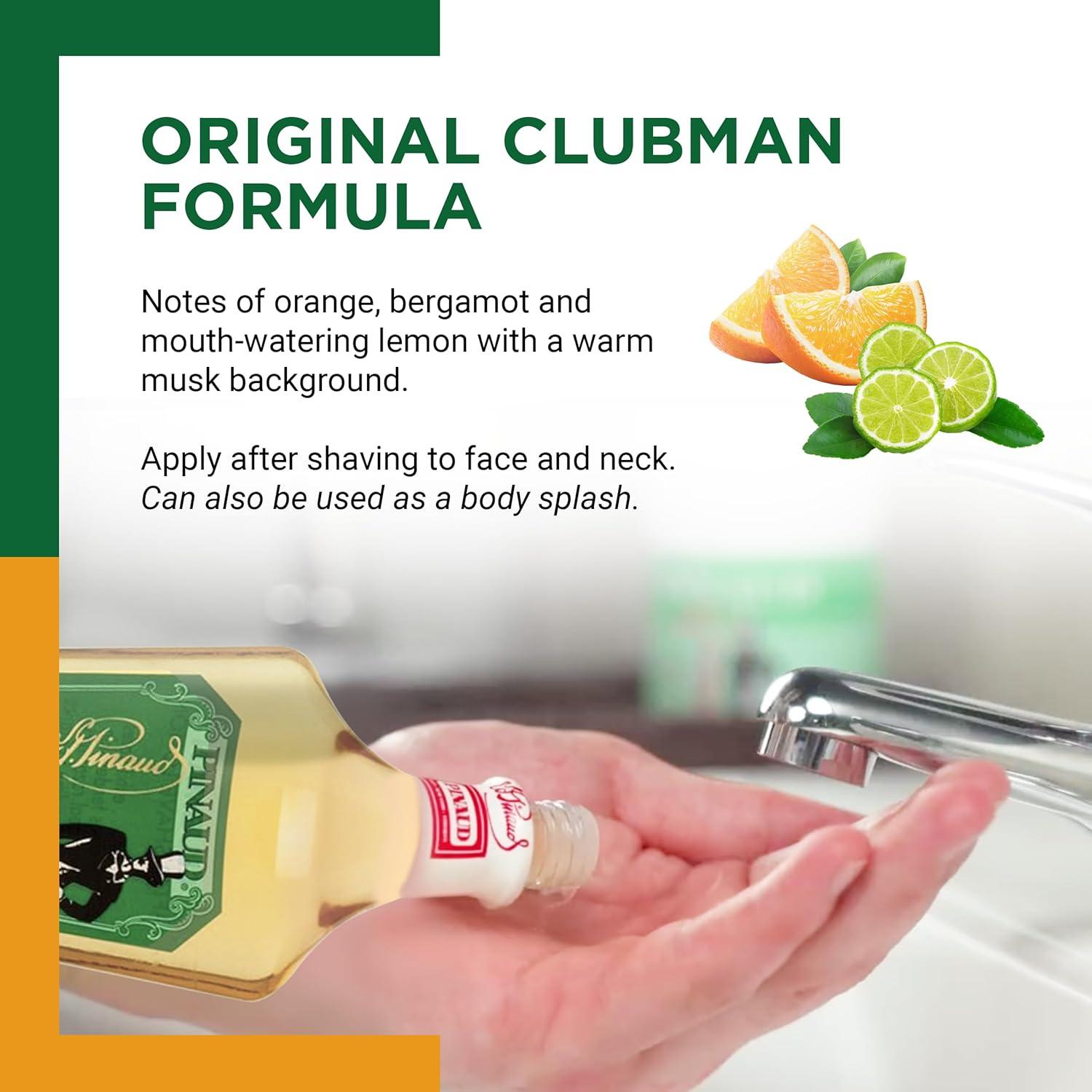 Loción After Shave Clubman Pinaud 170 ml - Cuidado Masculino