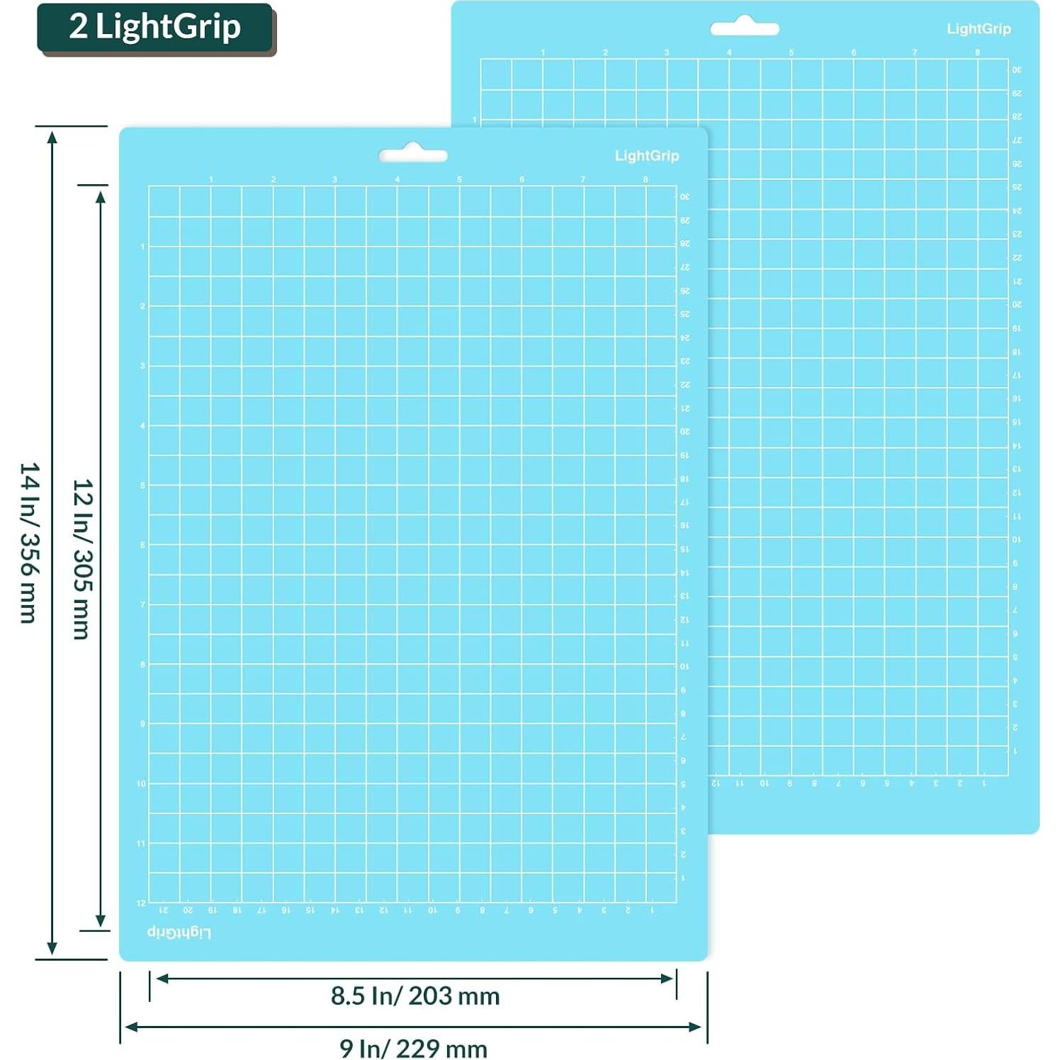 Alfombrillas de Corte WISYOK 30.5x21.6 cm Paquete de 2