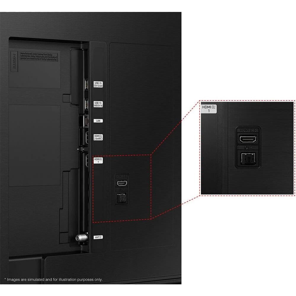 Televisor Samsung 50" UHD 4K Crystal Smart TV + 1 Año Protección