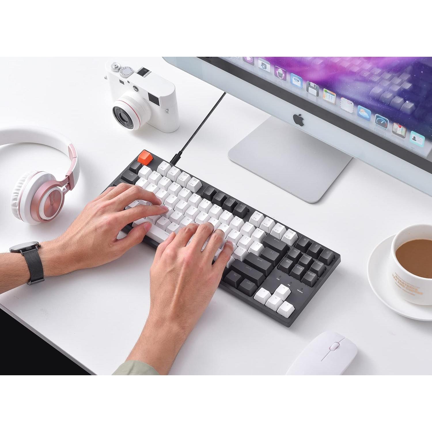 Teclado Mecánico Keychron C1 TKL USB-C 87 Teclas Retroiluminado