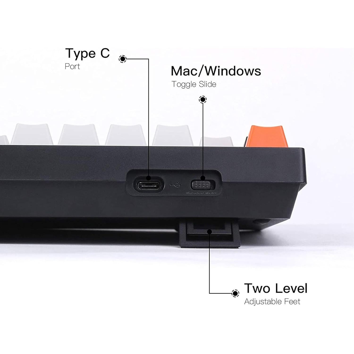 Teclado Mecánico Keychron C1 TKL USB-C 87 Teclas Retroiluminado