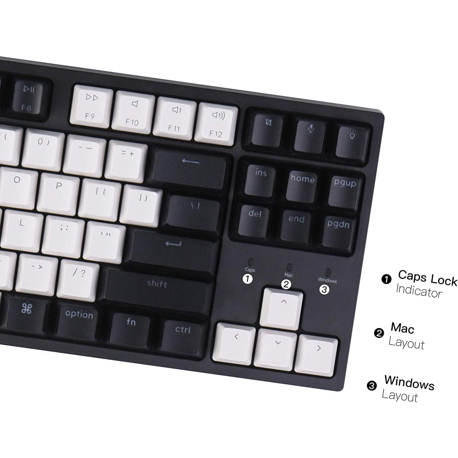 Teclado Mecánico Keychron C1 TKL USB-C 87 Teclas Retroiluminado