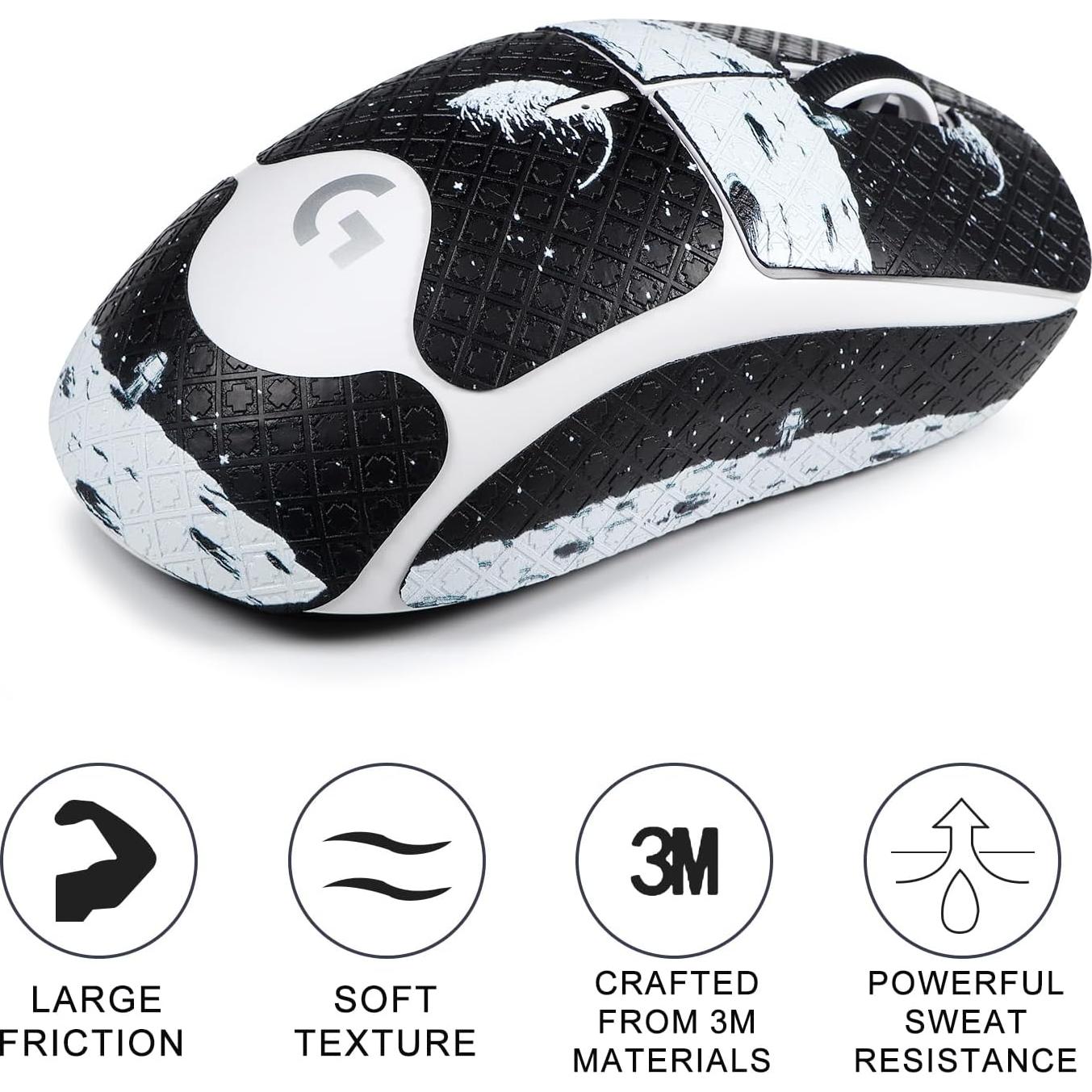 Cinta de Agarre Antideslizante IMMOENUC para Logitech G PRO X