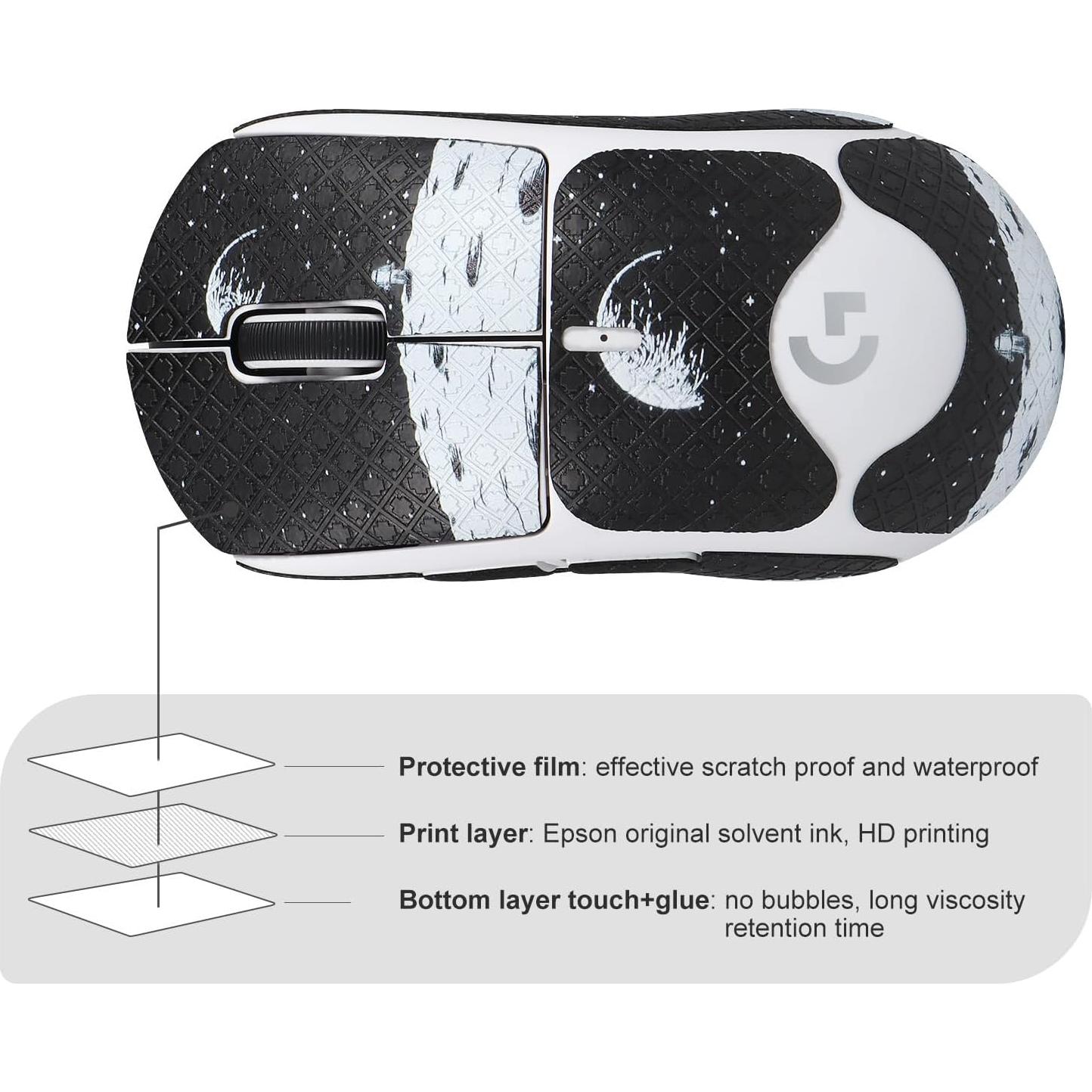 Cinta de Agarre Antideslizante IMMOENUC para Logitech G PRO X