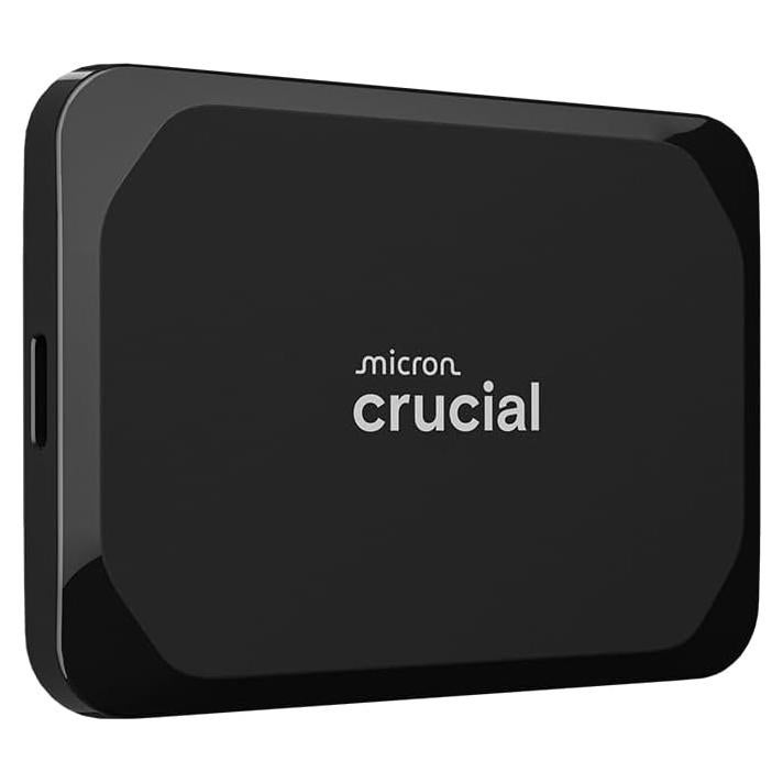 Crucial X9 1TB SSD Portátil USB-C, 1050MB/s, Resistente