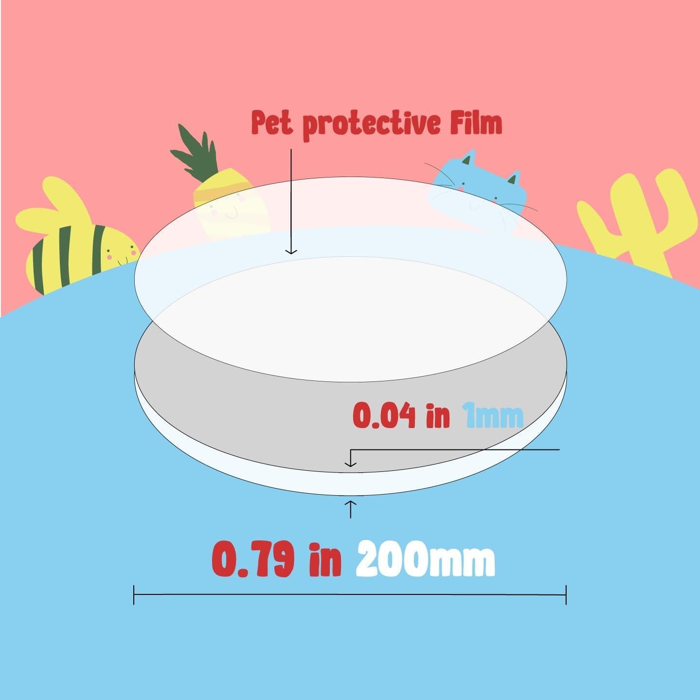 Puntos Adhesivos Doble Cara D-NYX 280 Piezas Transparentes
