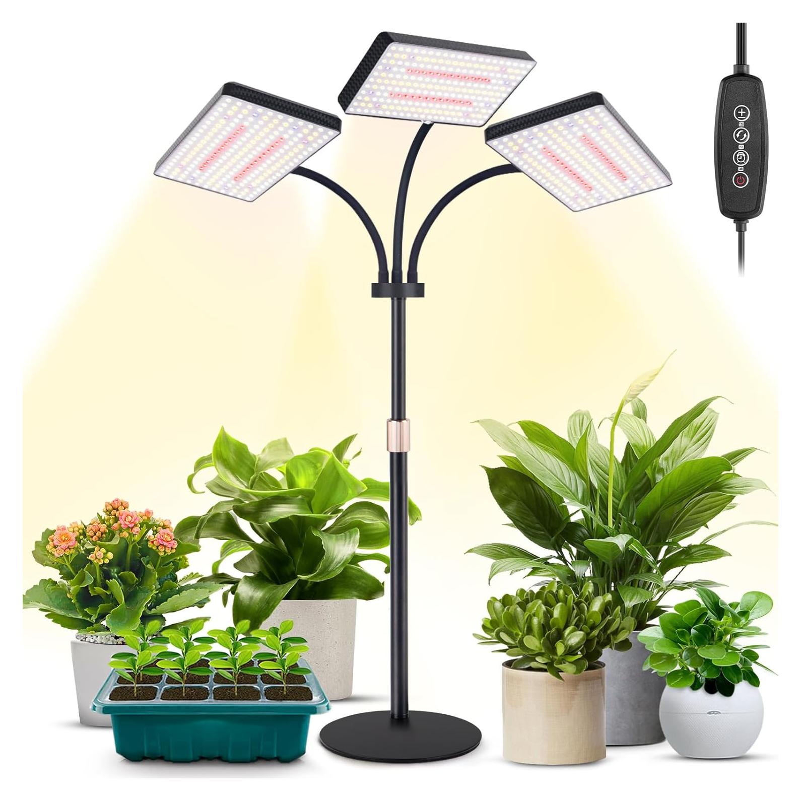 Luz de Cultivo LED LBW A0108 Espectro Completo 642 LEDs