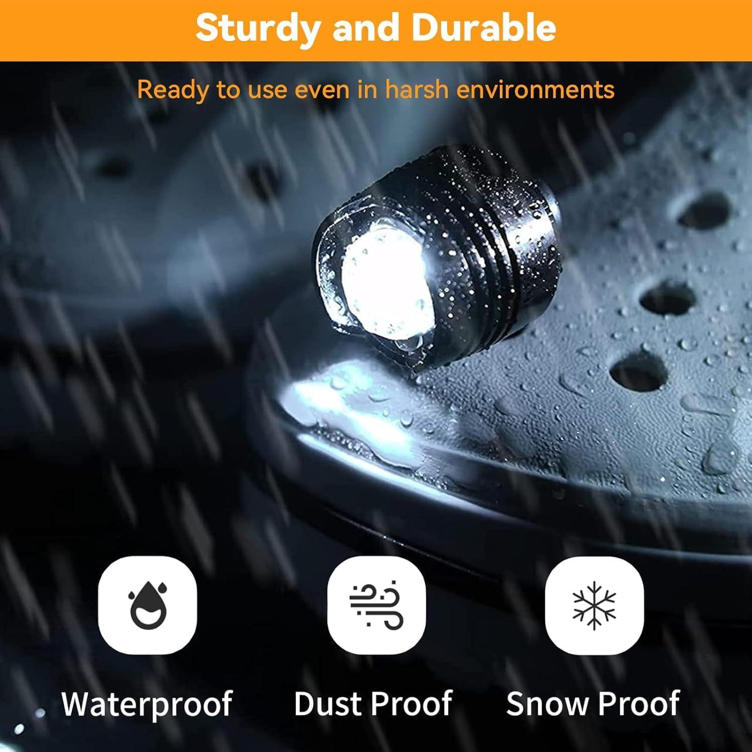 Linterna LED Recargable HalfofLife para Crocs 2 Pcs