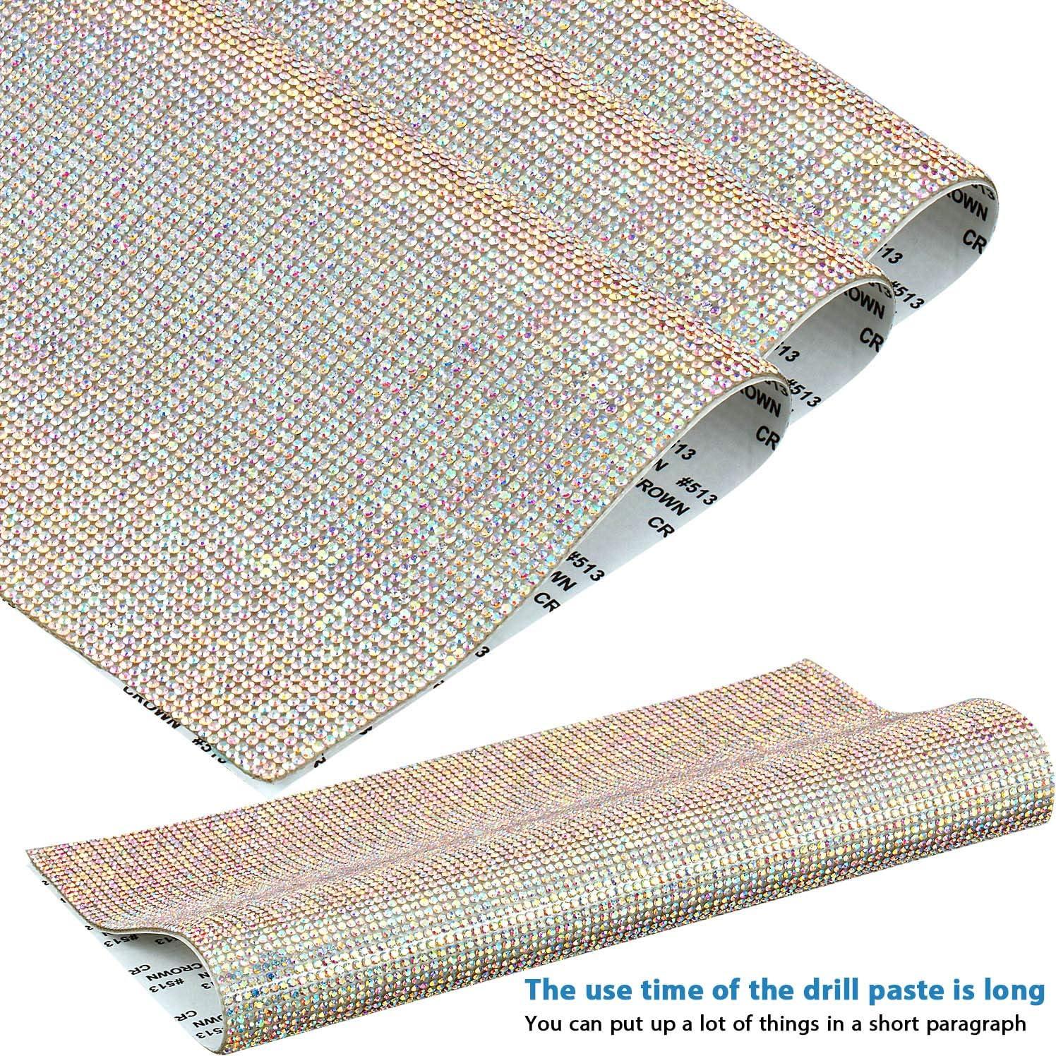 Hoja de Rhinestones Brillantes Outus 12000 Pcs 24x20 cm