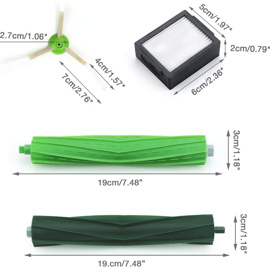 Accesorios Repuestos para Aspiradora iRobot Roomba i3 i4 i6 i7 i8