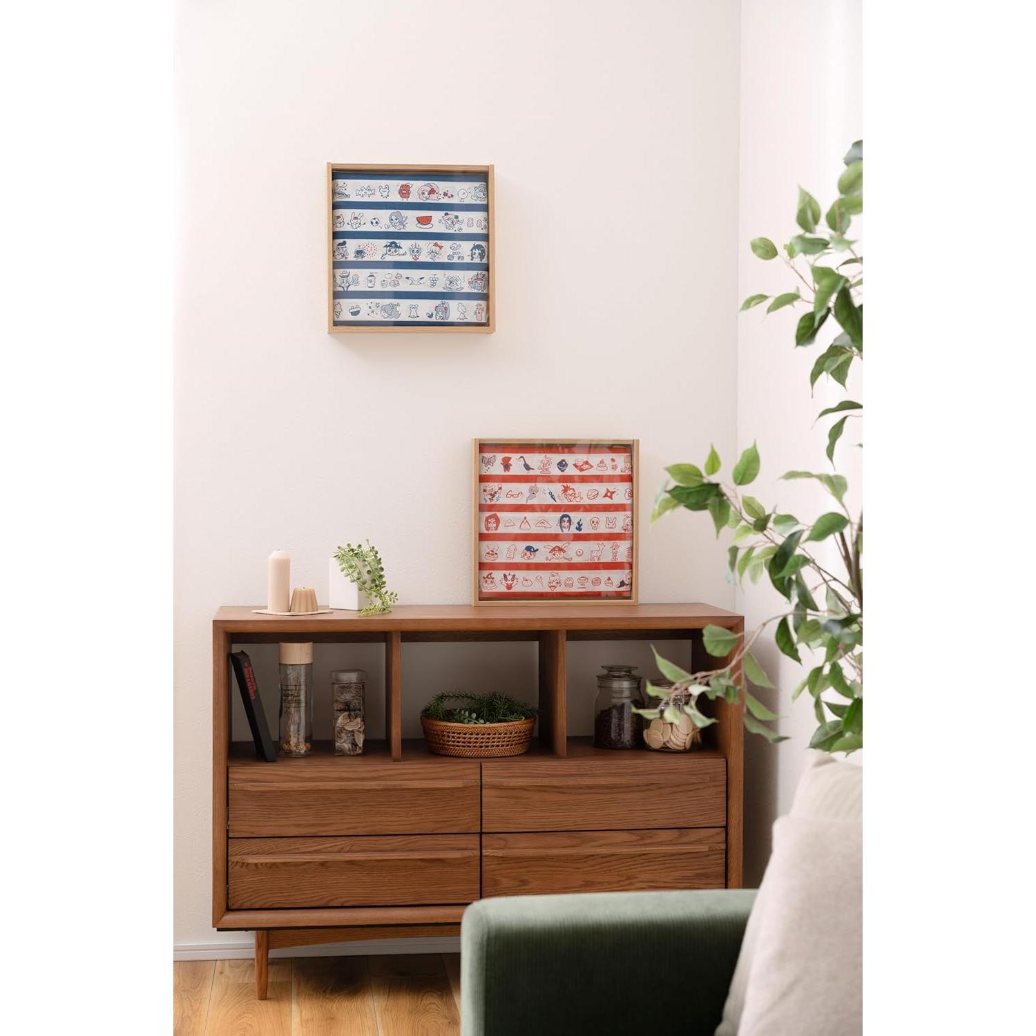 Panel de Almacenamiento PaletteLife 34x34cm Cuadrado Vidrio