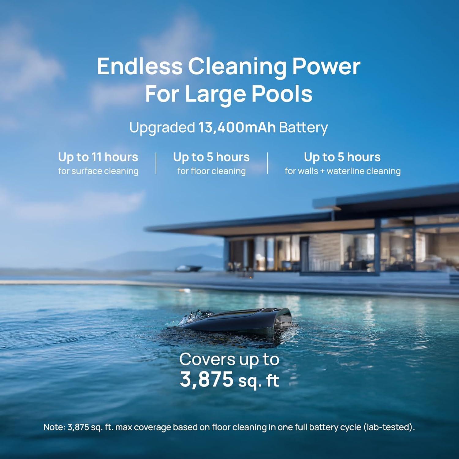 Limpiador de Piscinas Robótico Beatbot AquaSense 2 Pro 360m²