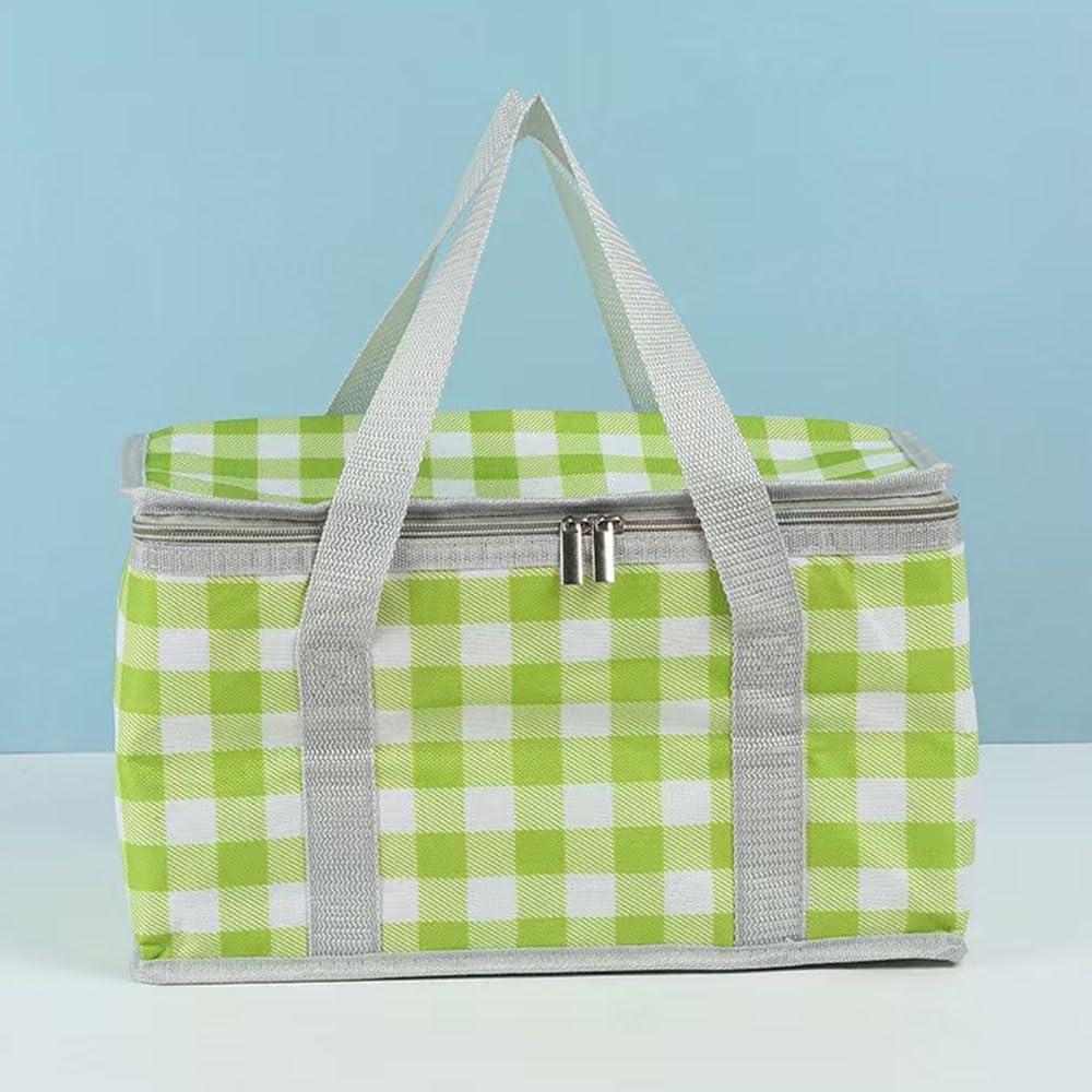Bolsa Térmica de Picnic Reutilizable LRUUIDDE 24L Verde