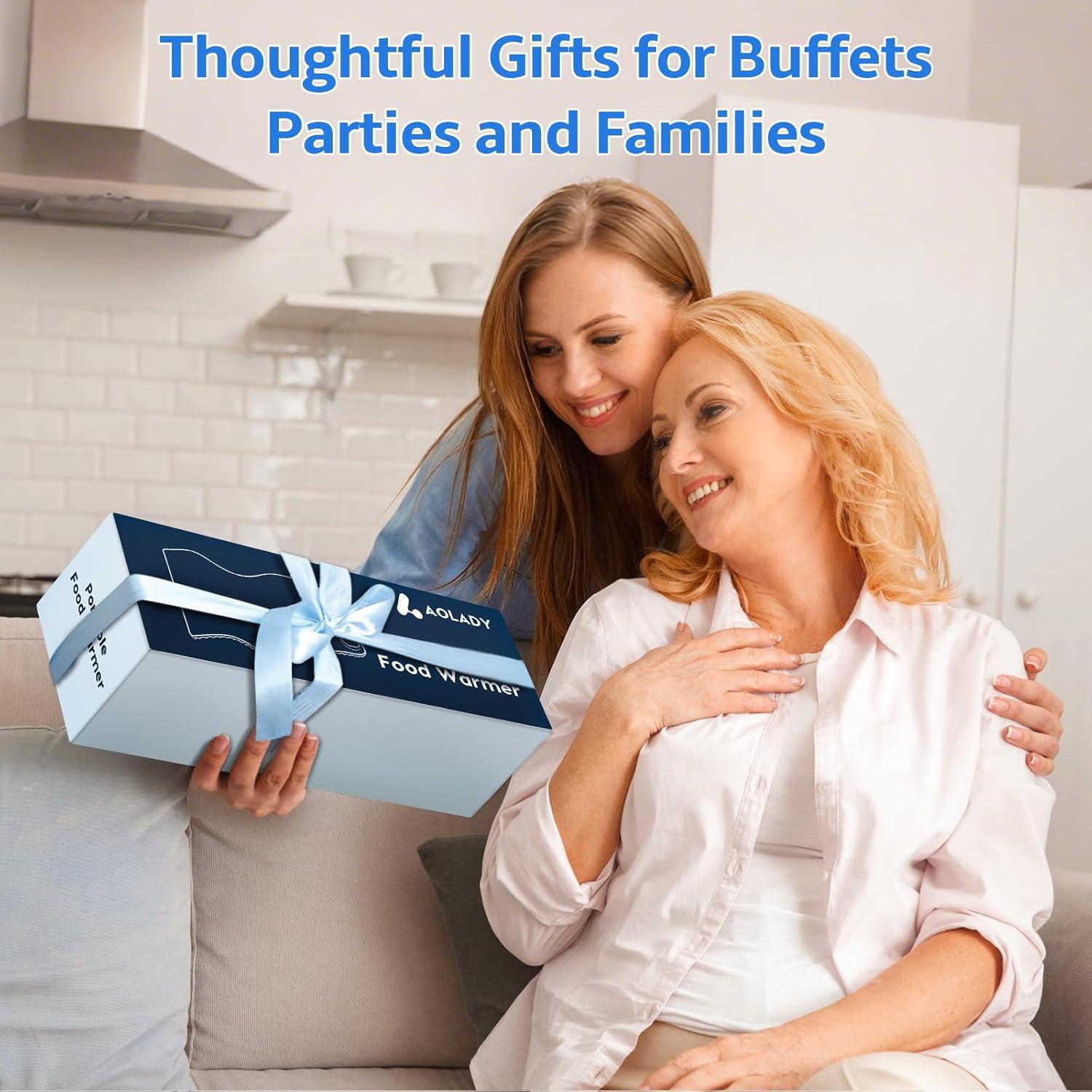 Alfombrilla Calentadora de Comida Eléctrica Azul 38.1x61cm