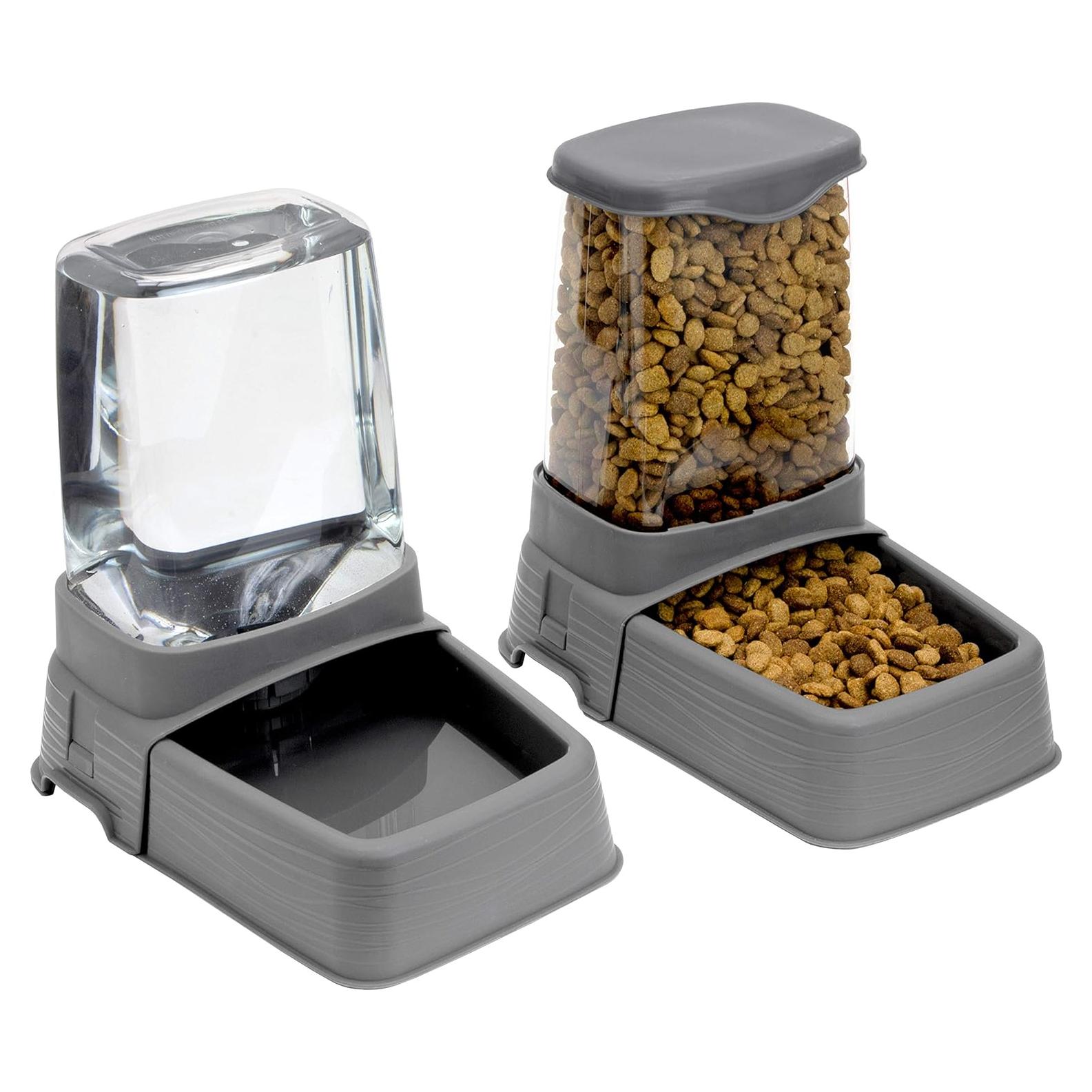 Comedero y Bebedero Gravitacional Sport Pet Pequeño 2L Agua 2.4L