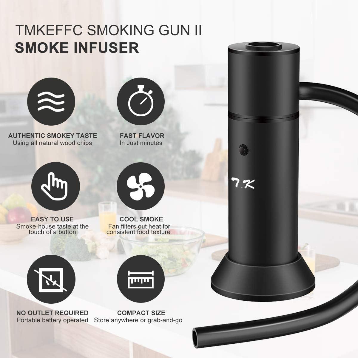 Infusor de Humo Portátil TMKEFFC para Comida y Bebidas