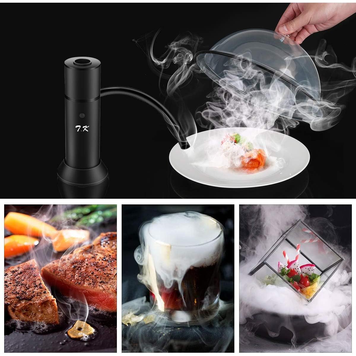 Infusor de Humo Portátil TMKEFFC para Comida y Bebidas