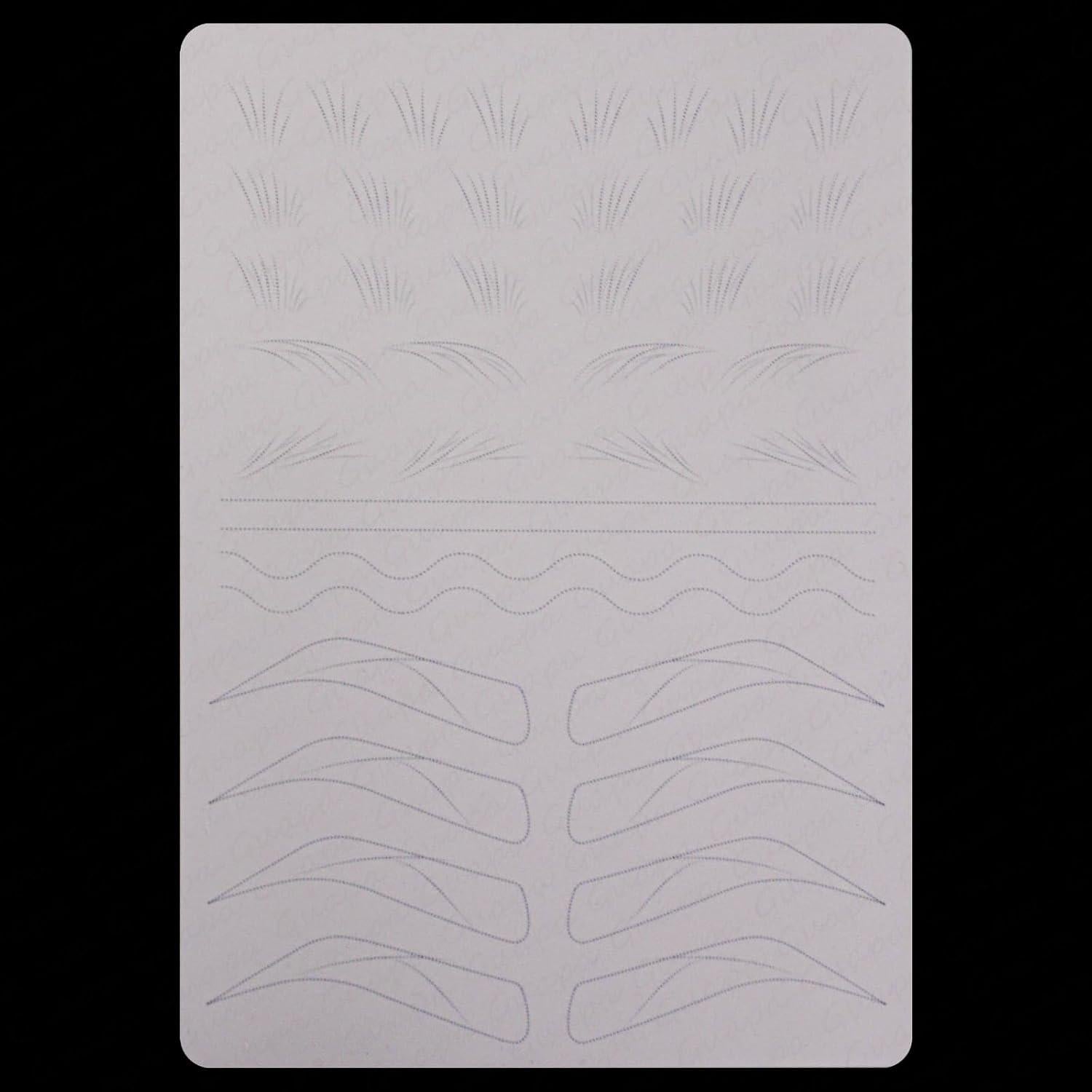 Piel de Práctica Microblading Guapa Doble Cara Rosa 21x14.5cm