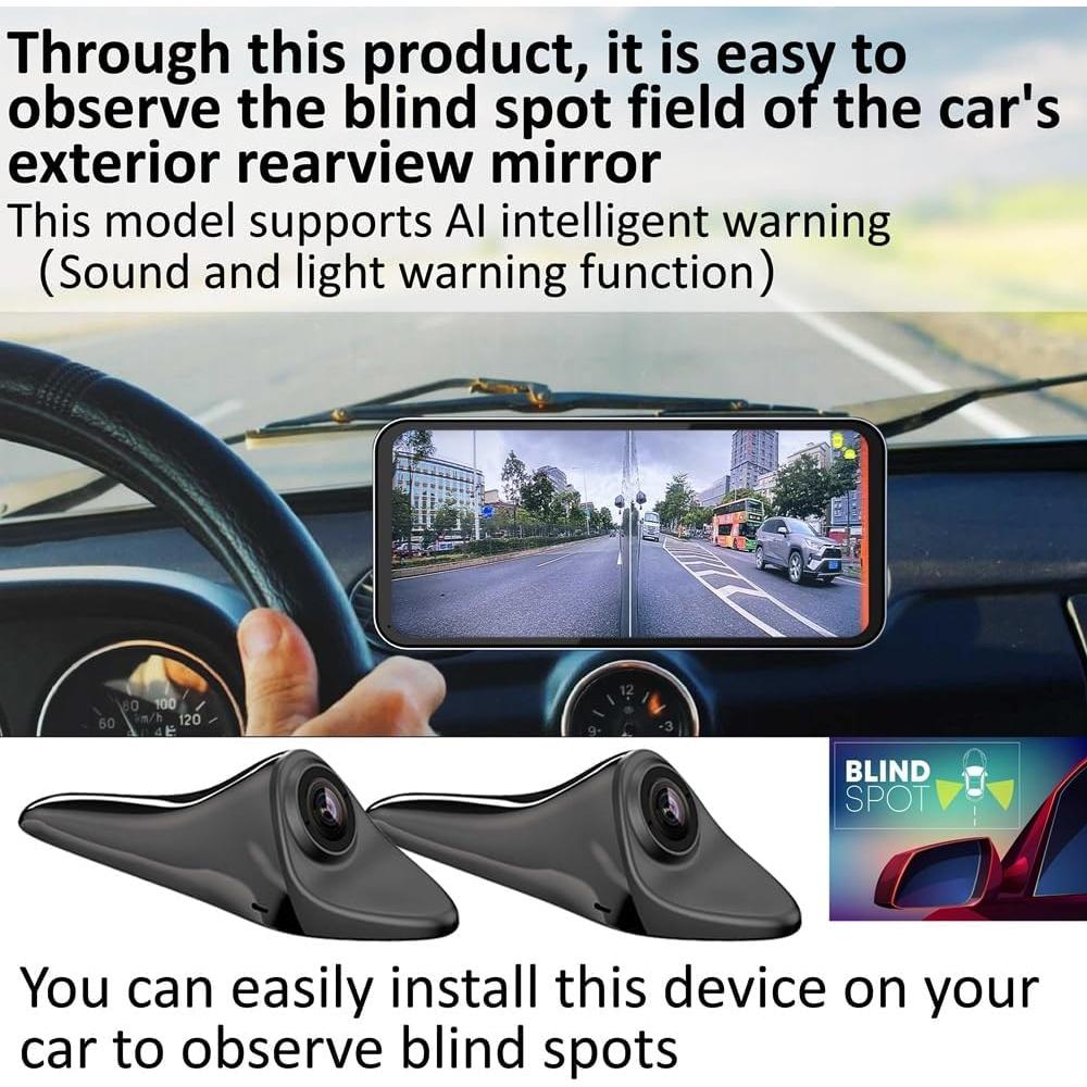 Cámara de Punto Ciego GRLATG A65S con Pantalla 6.25" HD