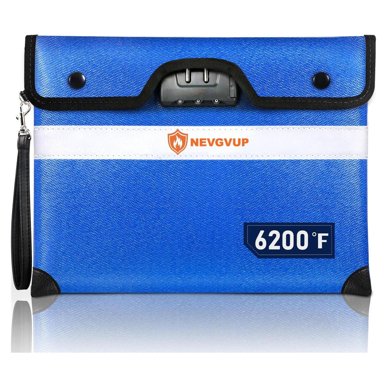 Bolsa a Prueba de Fuego NEVGVUP A5 Resistente al Agua