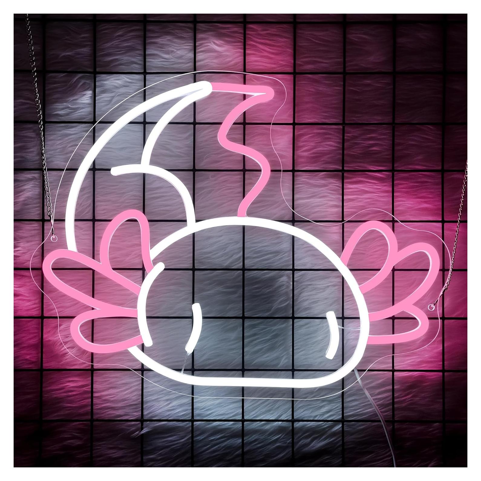 Luz de Neón Axolote Lcneond 40.64x32.54 cm Dimmable