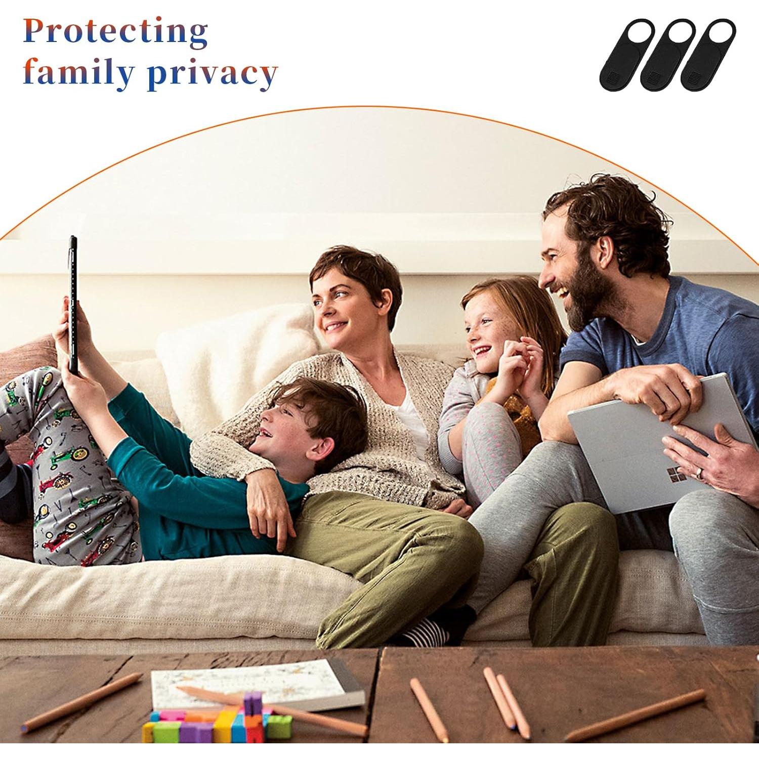 Paquete de 3 Cubiertas de Cámara Tesla Model 3/Y - Privacidad