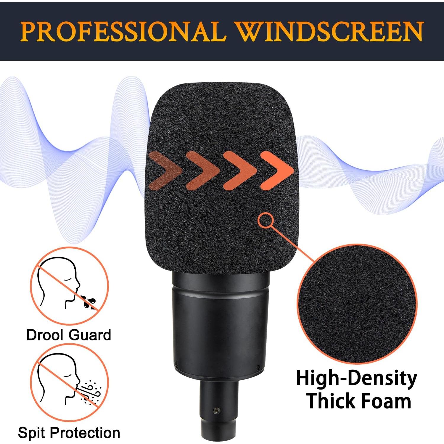 Filtros Pop SOULWIT para Micrófonos AT2035 - 2 Piezas