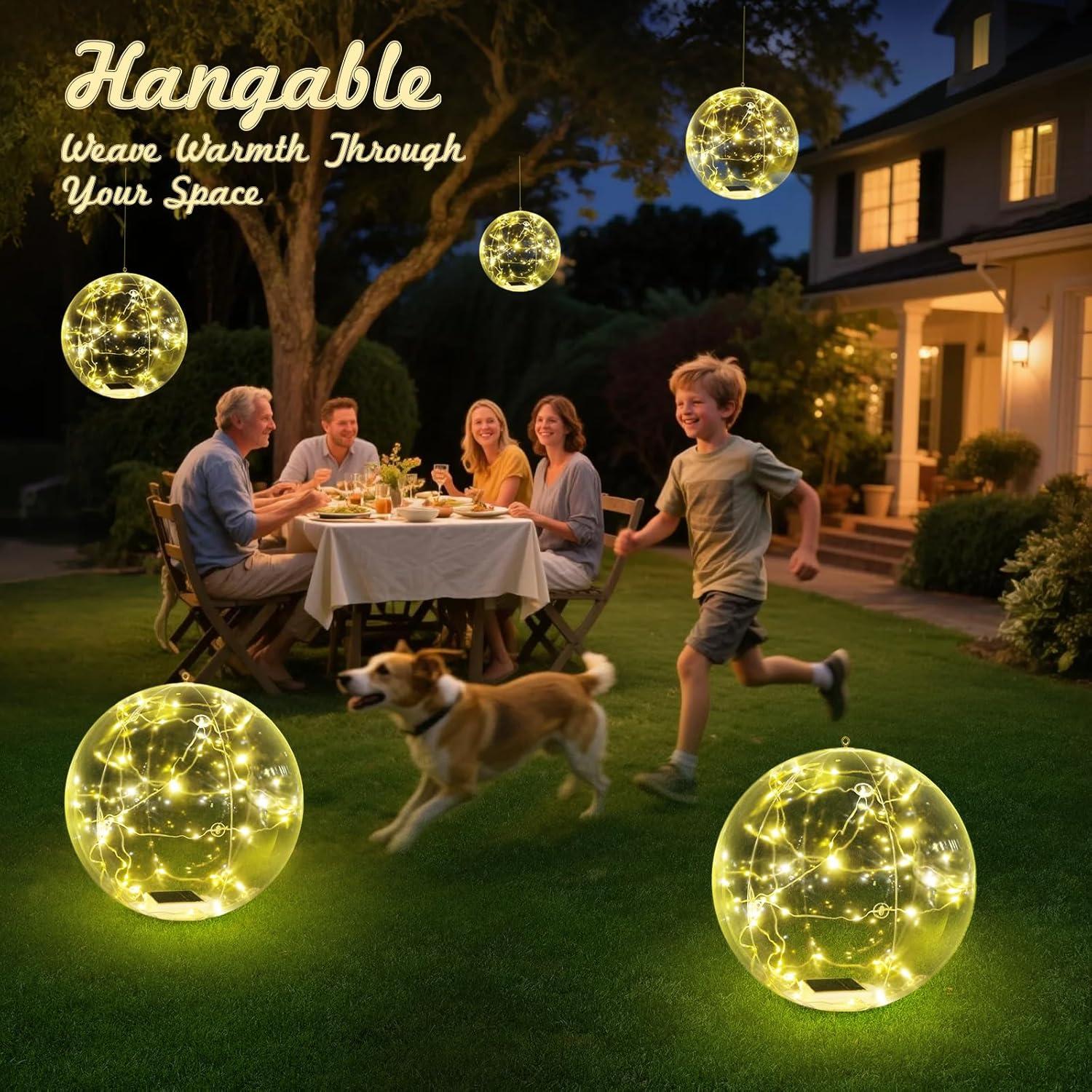 Luces Flotantes Solares Askyli 15" para Piscina IP68