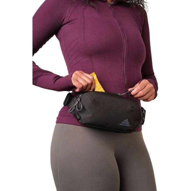 Bolso de Cintura Gregory Rhune Everyday Carbono Negro 181g