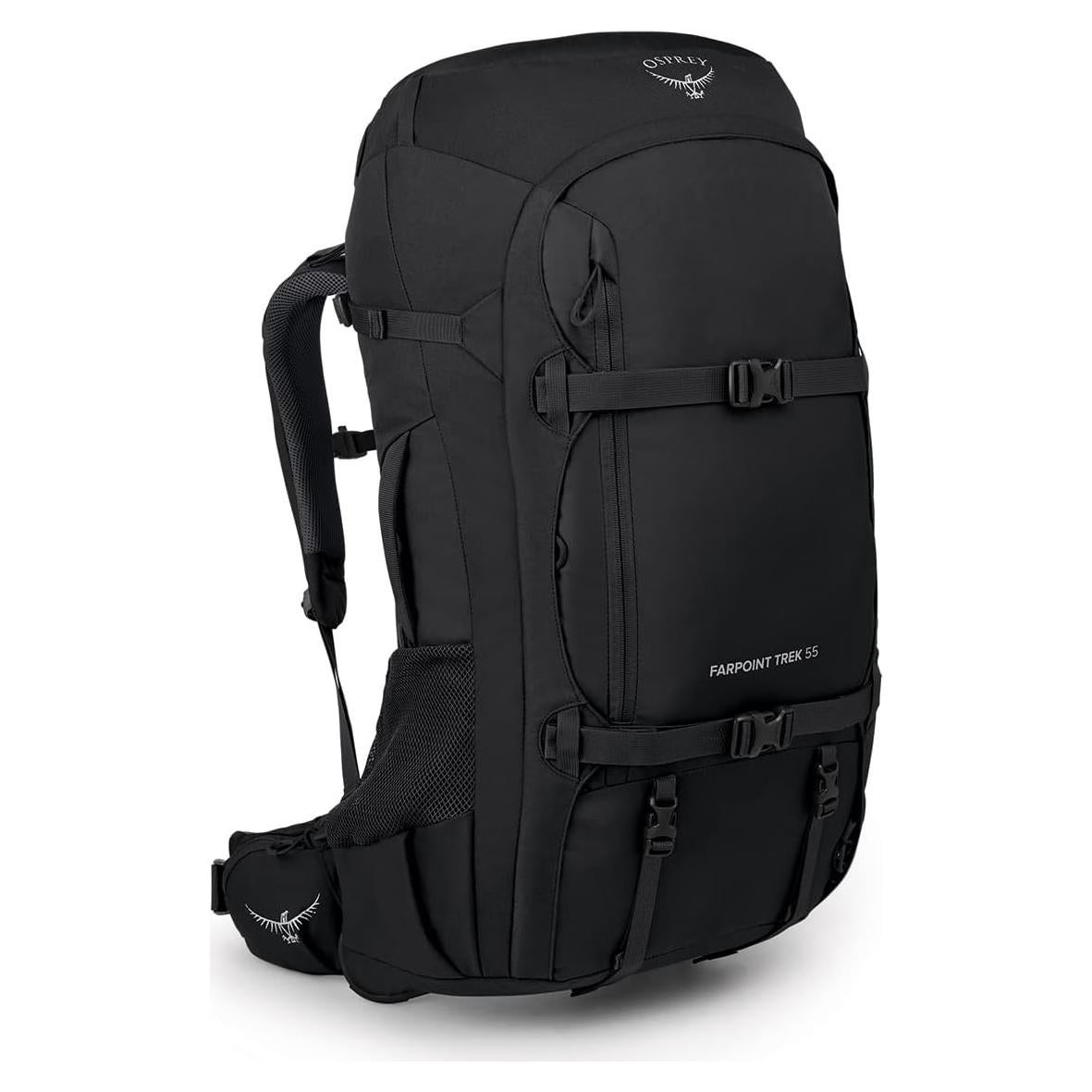 Mochila de Viaje Osprey Farpoint Trek 55L Hombre Negro