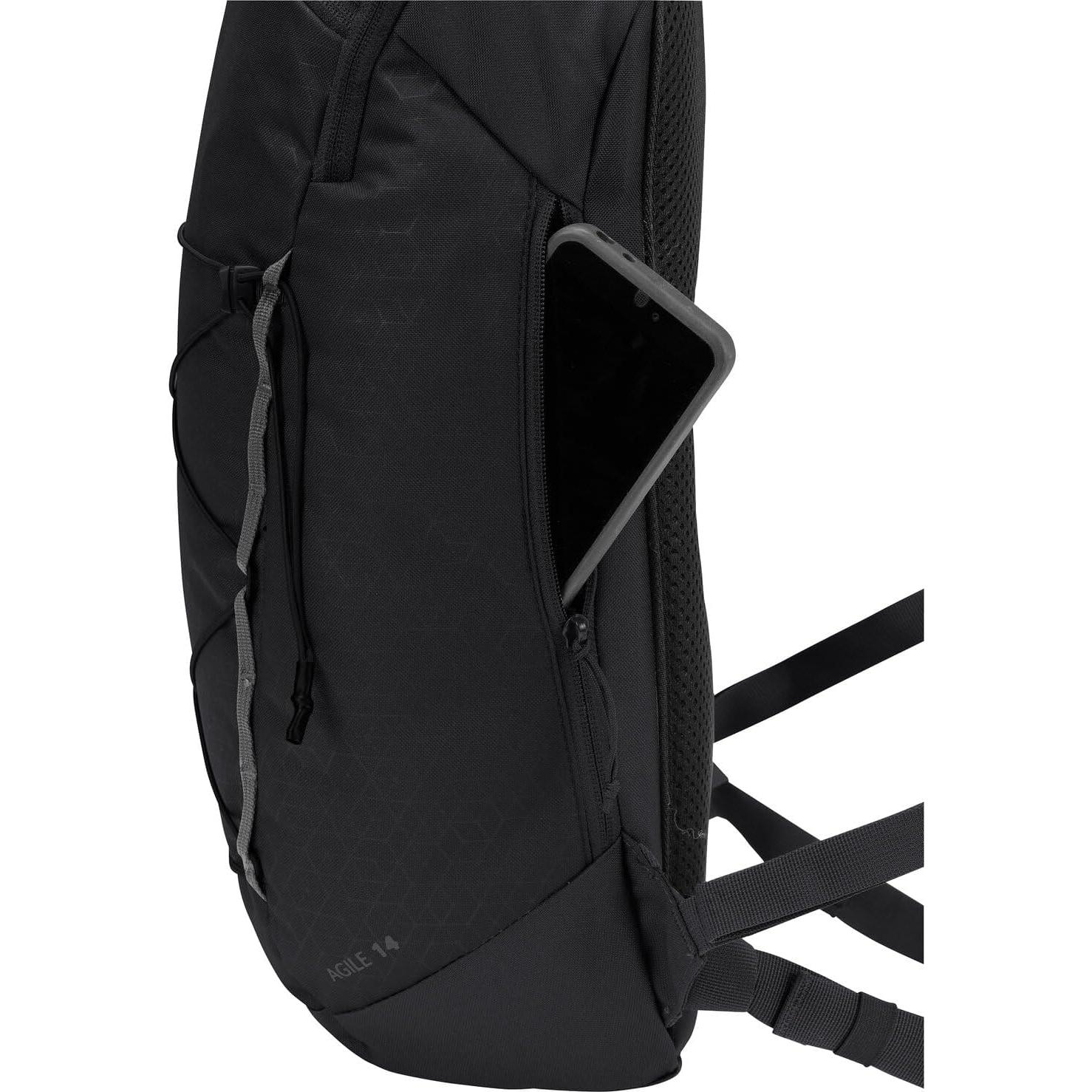 Mochila de Senderismo VAUDE Agile 14L Negra Unisex
