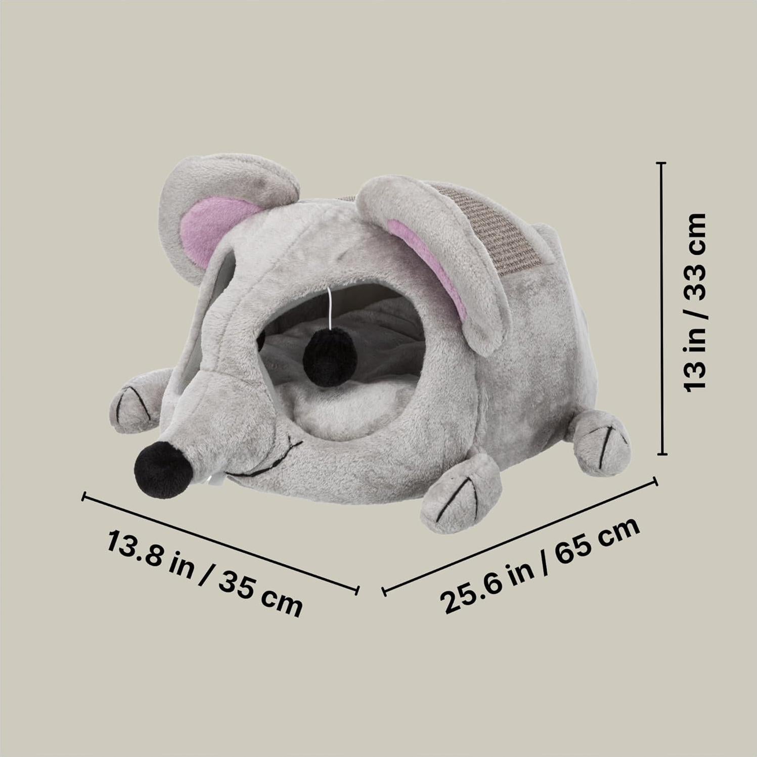 Cueva Acogedora para Gato TRIXIE Lukas con Rascador y Juguetes