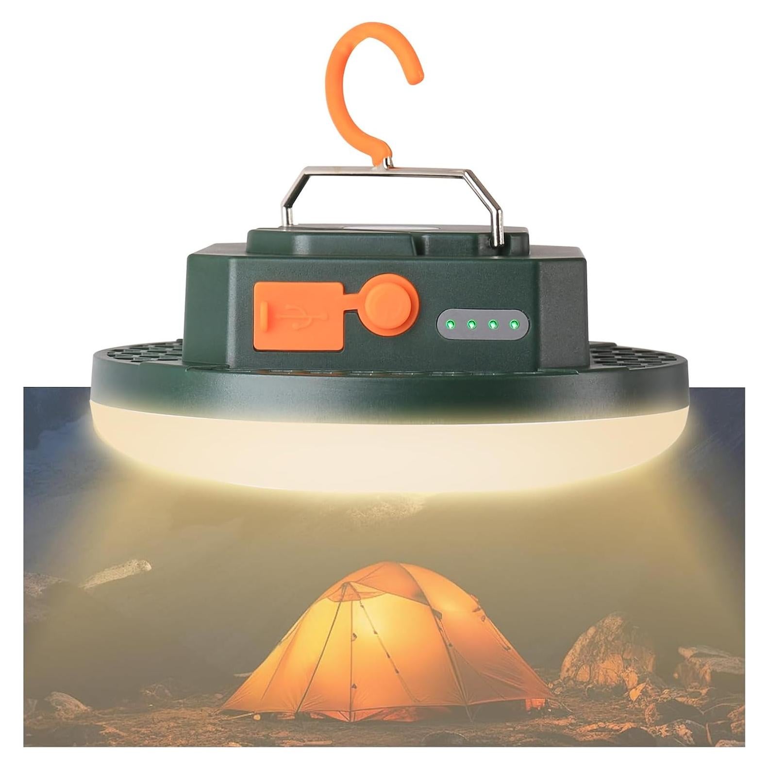 Linterna de Camping Gsvyaniv 10500mAh 32W LED Impermeable