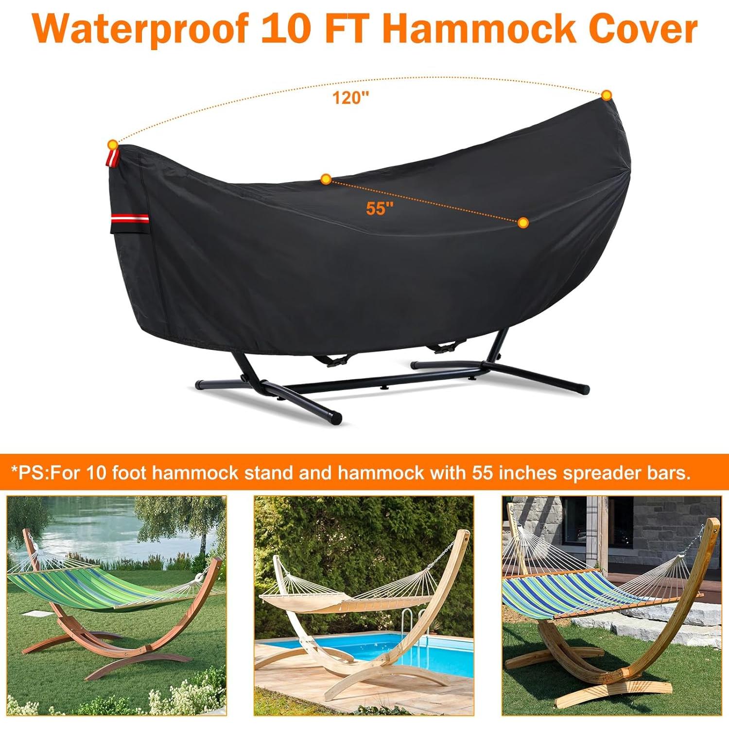 Cubierta de Hamaca Impermeable BETERNY 10 Pies con Forro Suave