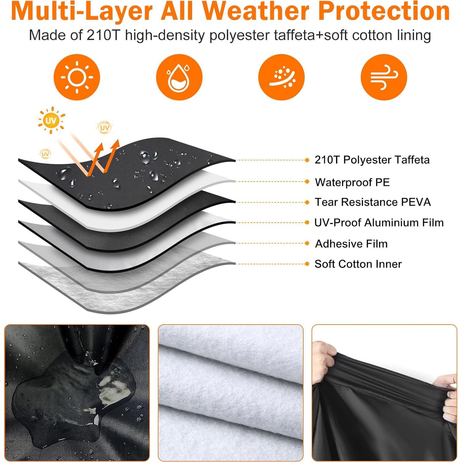 Cubierta de Hamaca Impermeable BETERNY 10 Pies con Forro Suave