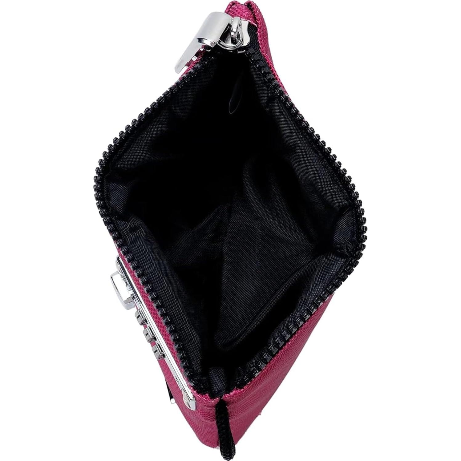 Bolsa de Dinero Vaultz Berry con Cerradura - 12,7 x 17,8 cm