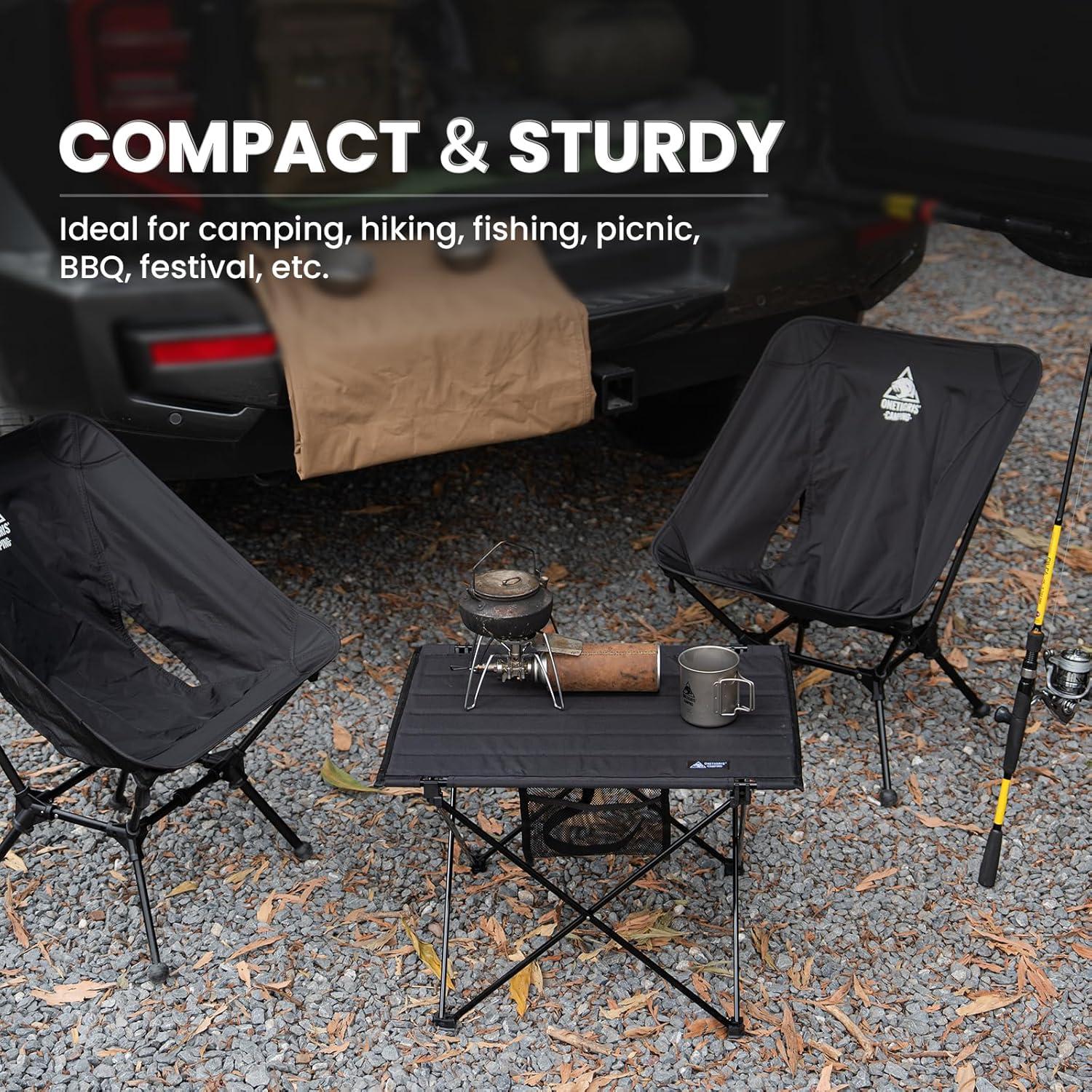 Mesa de Camping Plegable ONETIGRIS CAMPMATE 1.3 kg 30 kg