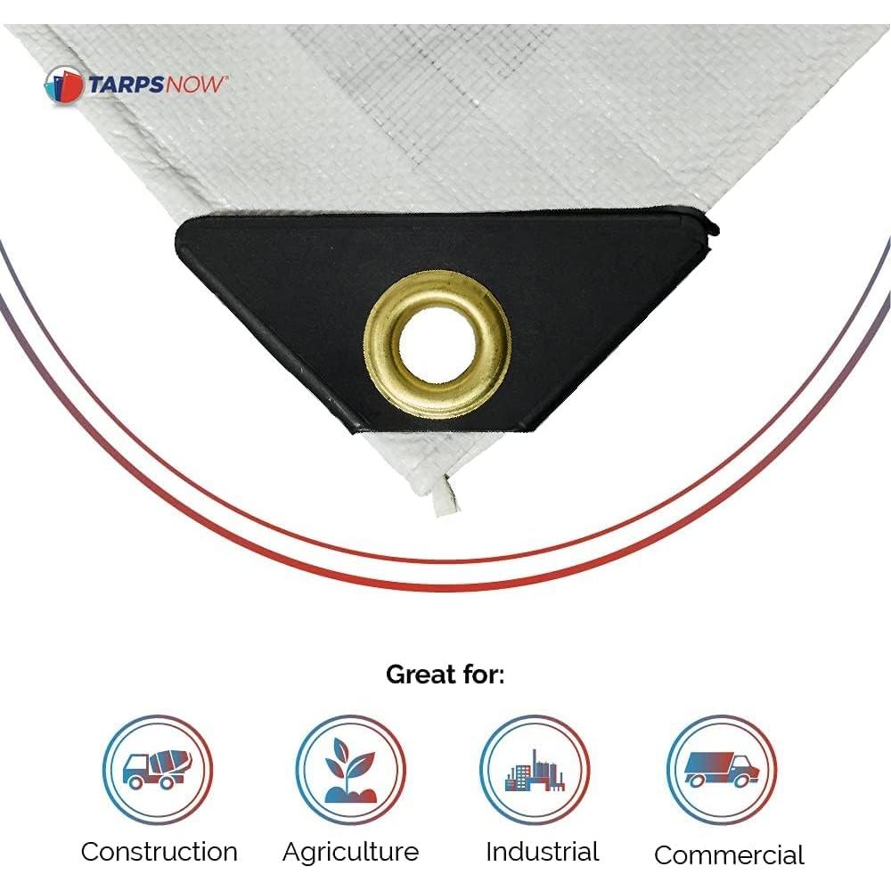 Lona de Polietileno TarpsNow 1.83x2.44m Impermeable 12 Mil