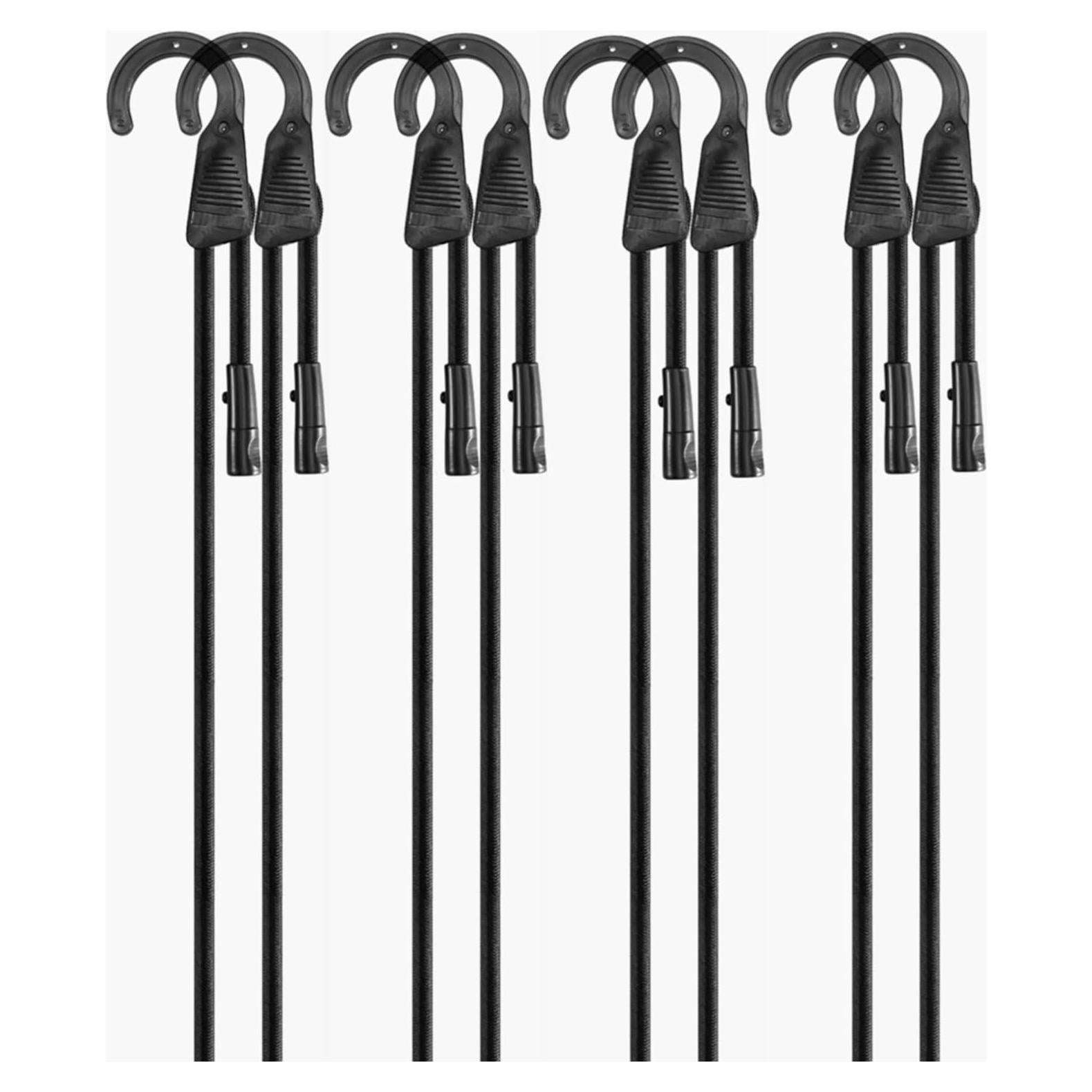 Cuerdas elásticas ajustables LuckyStraps 45.72 cm 10 Pcs