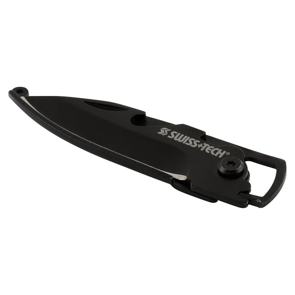 Cuchillo Plegable Multi-Herramienta Swiss+Tech ST45019 Negro