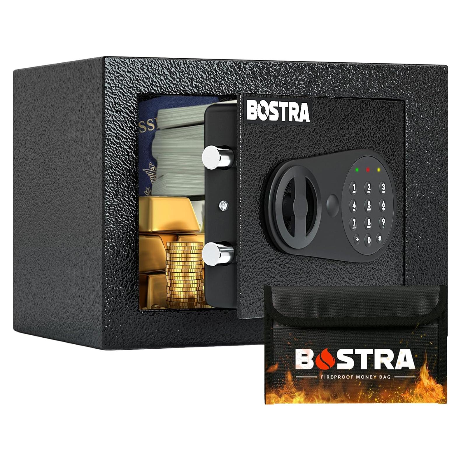 Caja Fuerte Ignífuga Bostra 0.23 m³ con Luz y Bolsa