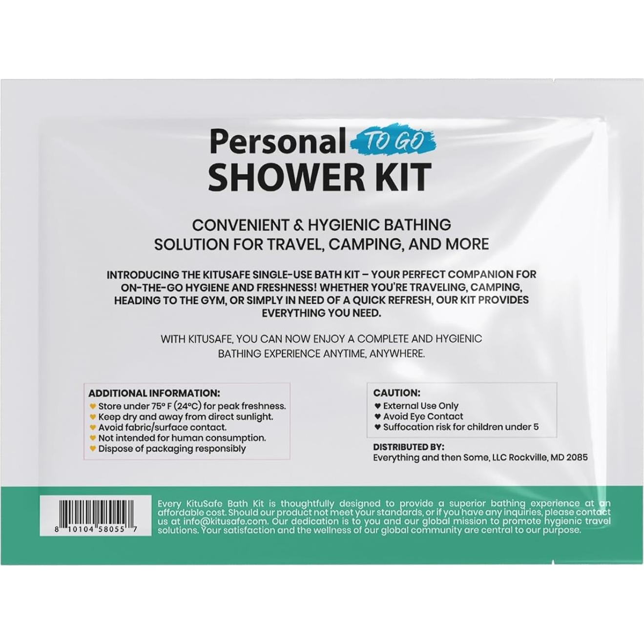 Kit de Ducha Personal Compacto pH Advantage - Viajes y Camping