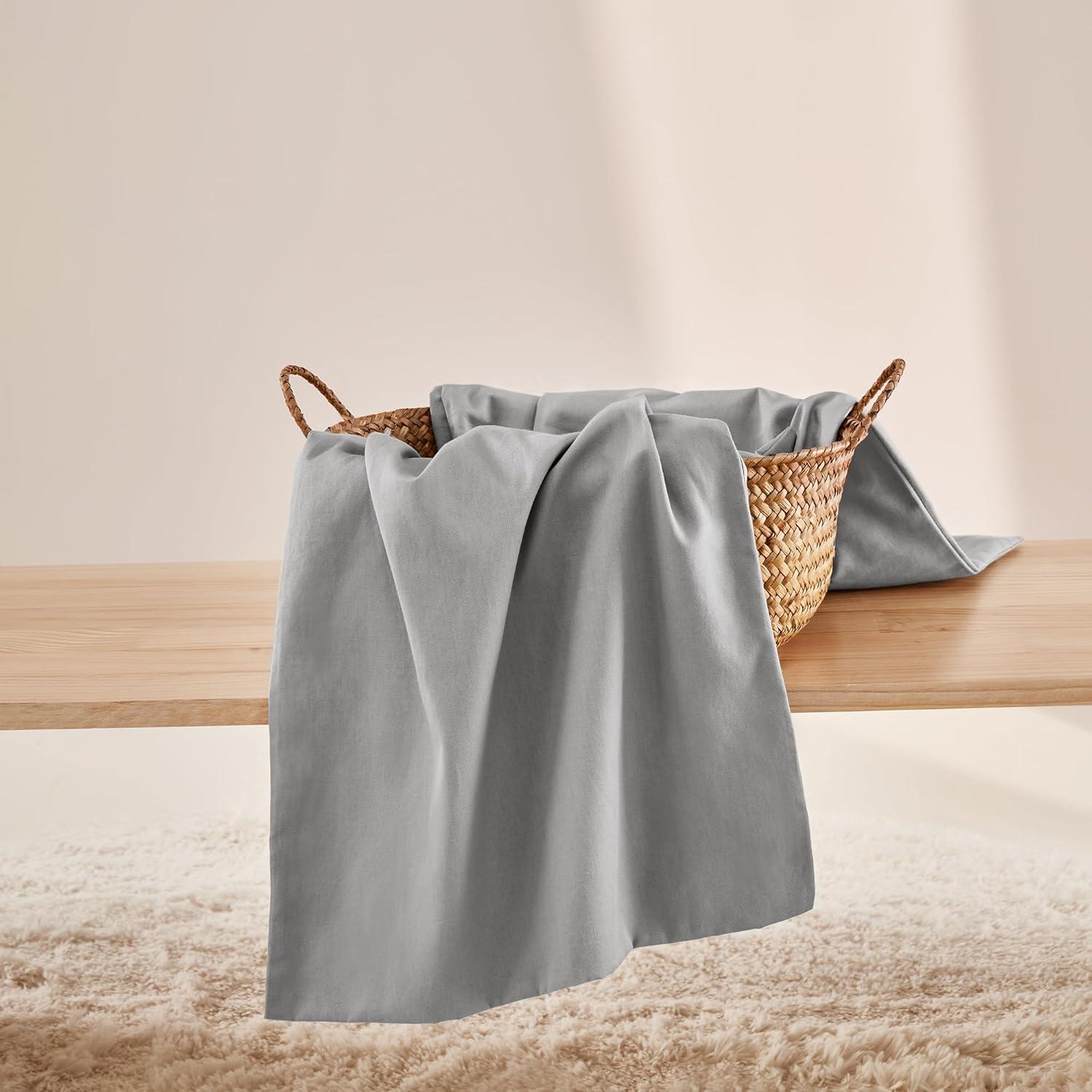 Fundas de Almohada de Algodón TILLYOU para Niños - 2 Piezas 36.8x50.8 cm