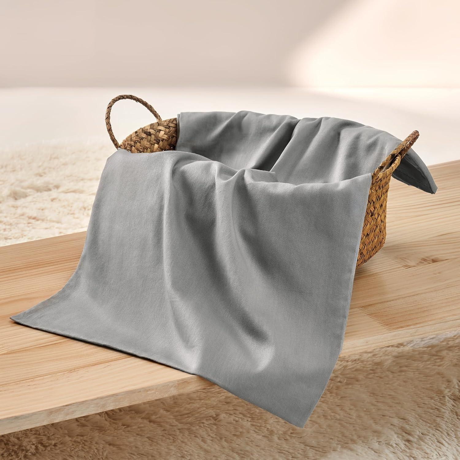 Fundas de Almohada de Algodón TILLYOU para Niños - 2 Piezas 36.8x50.8 cm