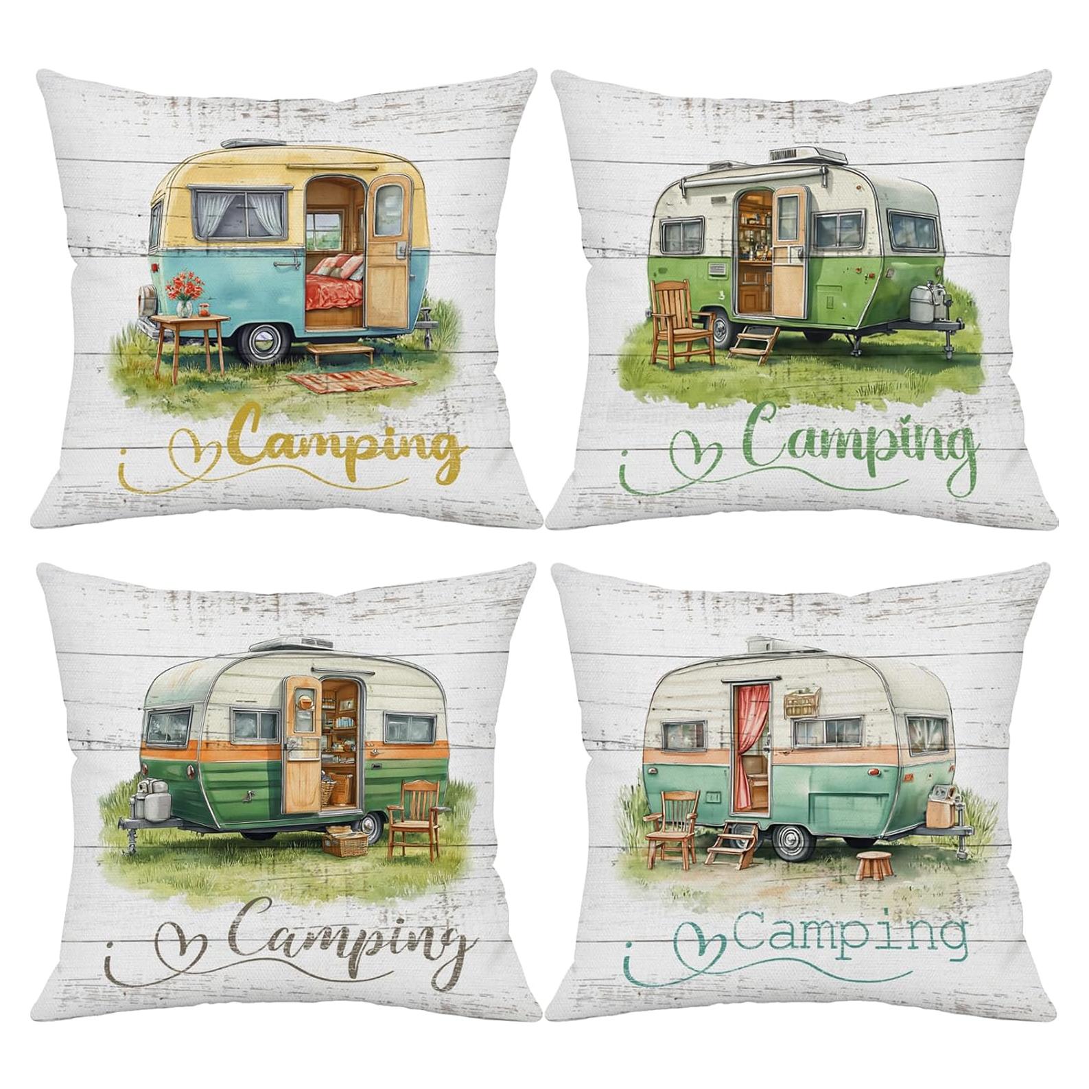 Fundas de Almohada Decorativas Soothirty 45x45 cm Set de 4