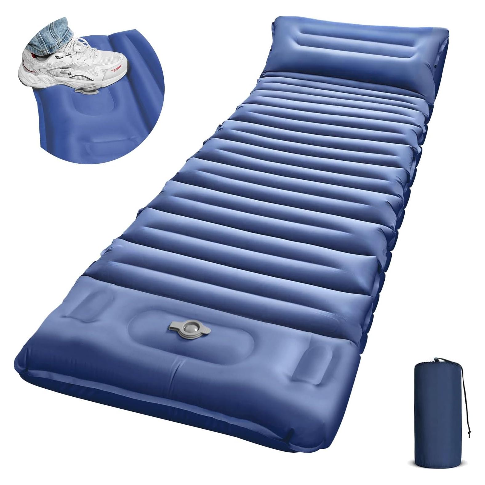 Colchoneta Inflable Camping OUTTPLY 200x69cm 12.7cm Gruesa